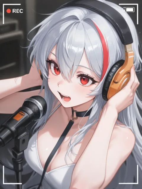 深夜のレコーディング