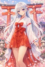 巫女 vs シスター·和か洋か の投稿作品