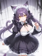チェシャ猫女体化！ — りいフワさんのAIイラスト