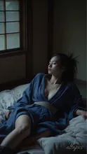 渋温泉　朝