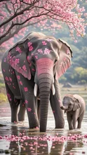 Sakura Elephants