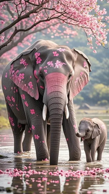 Sakura Elephants