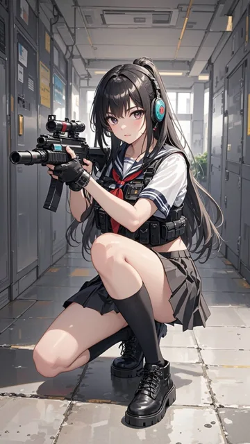 戦うJK娘💕戦う乙女は美しい❤️