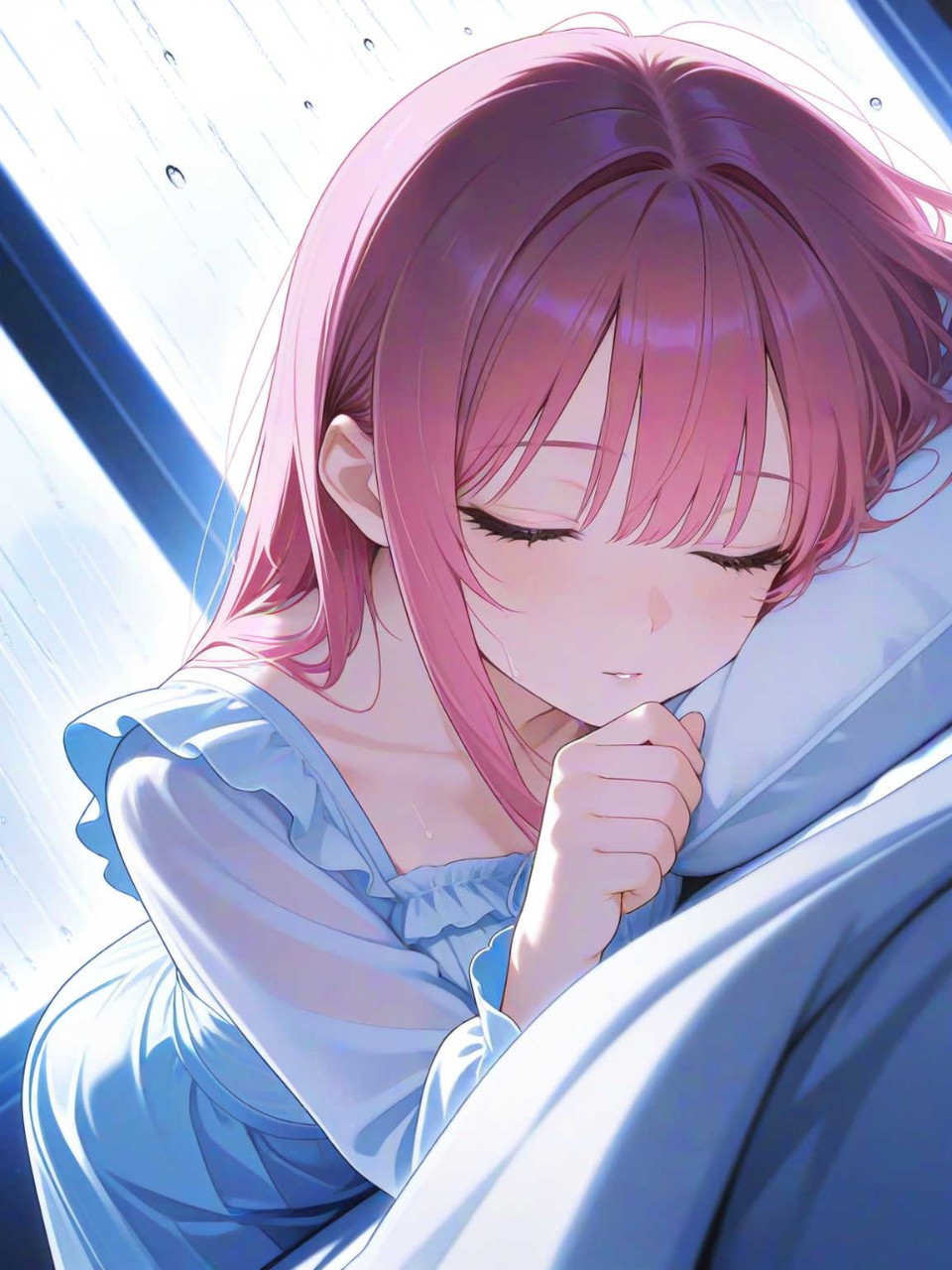 眠い〜 — 姫さんのAIイラスト