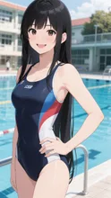 水泳部の美少女
