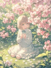 春に染める少女·チャレンジ の投稿作品