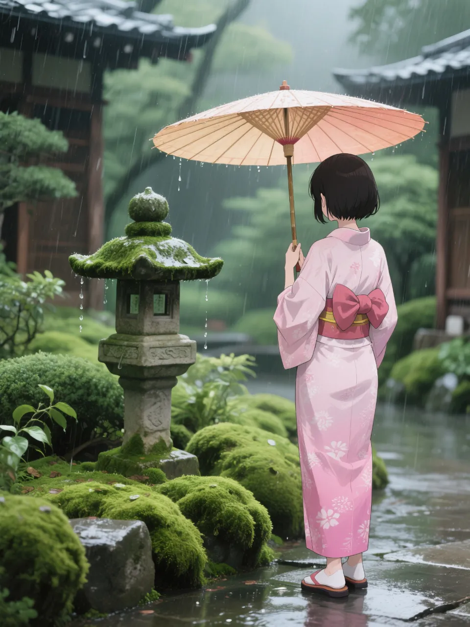 お庭が素敵