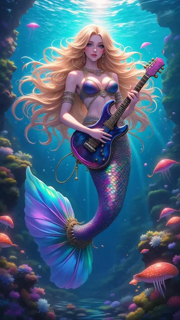 ギタリスト×人魚