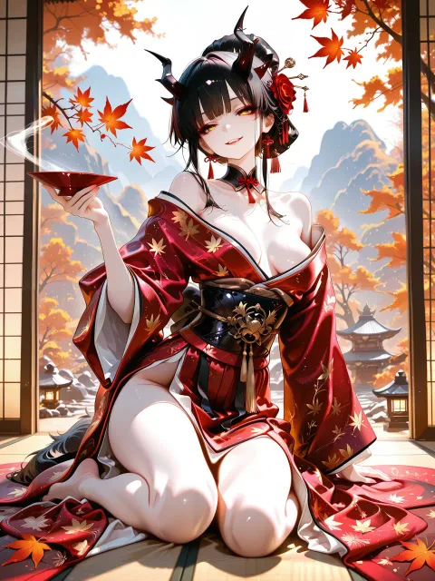 紅葉狩り