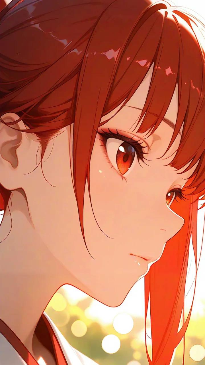 朝顔の朝・巫女