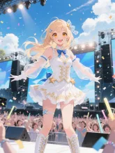 アイドルの陽子。