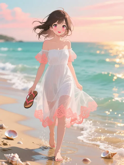 early summer beach - 初夏の海辺さんぽ
