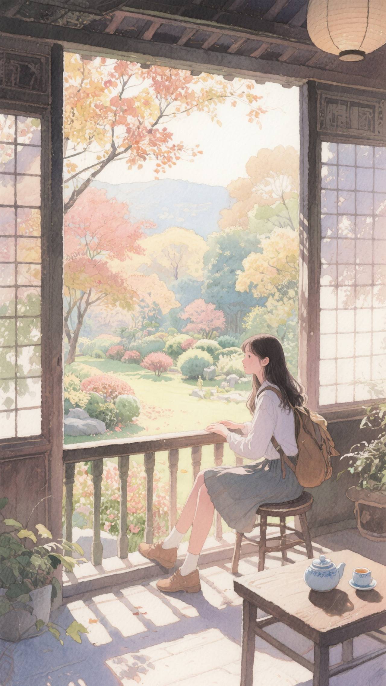 今日も京都で。 — ジューンさんのAIイラスト