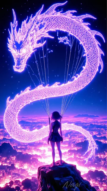 龍のパラシュート
