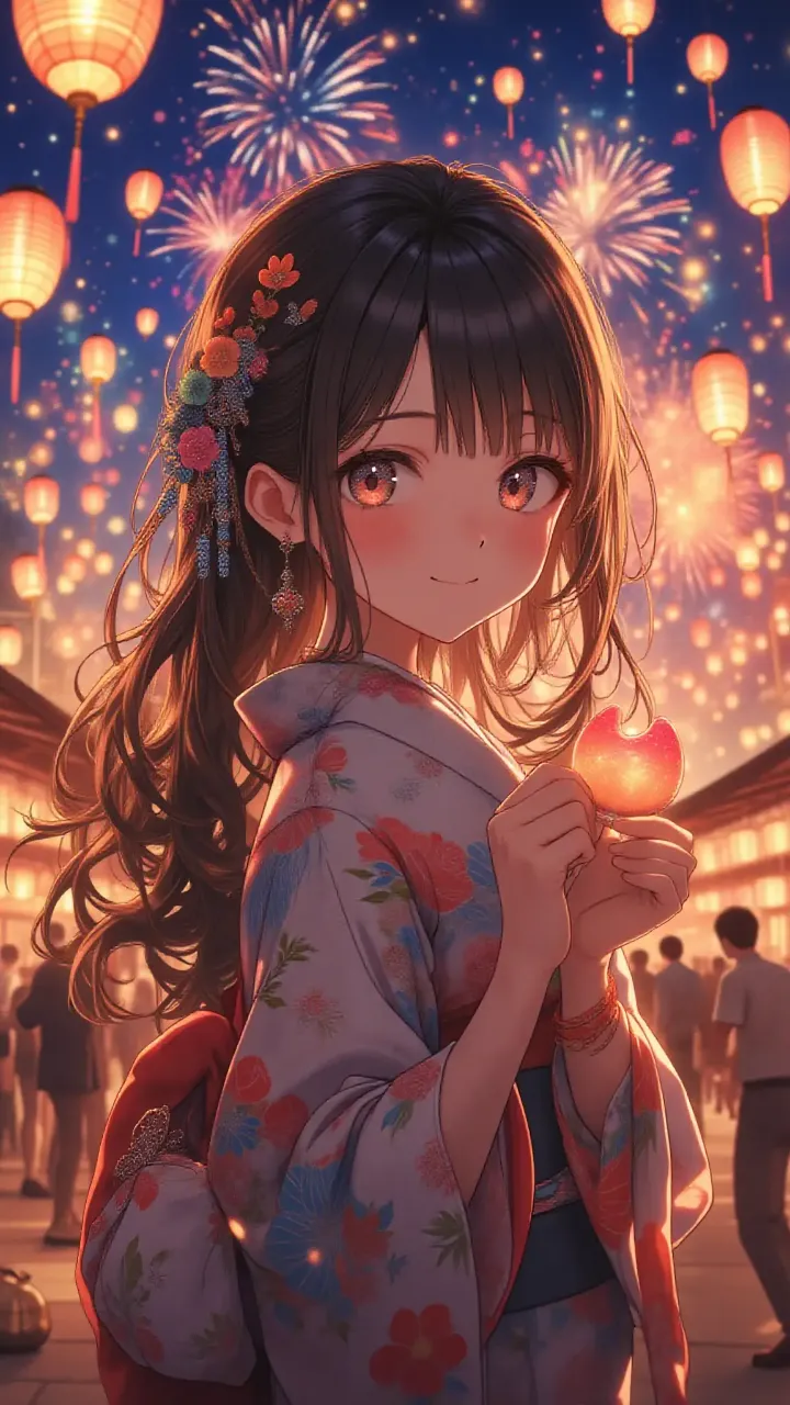 平面アニメ - 夏祭りの夜 / はると