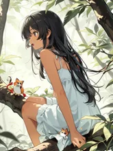 癒し。 — ふわもちさんのAIイラスト
