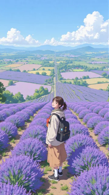 ラベンダー畑①