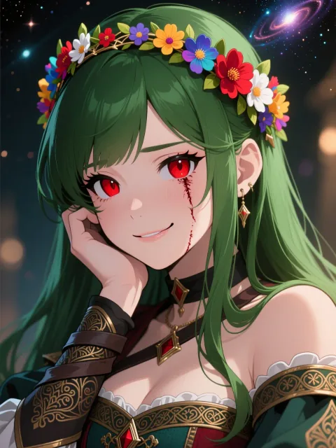 02-172 Flower crown 6
