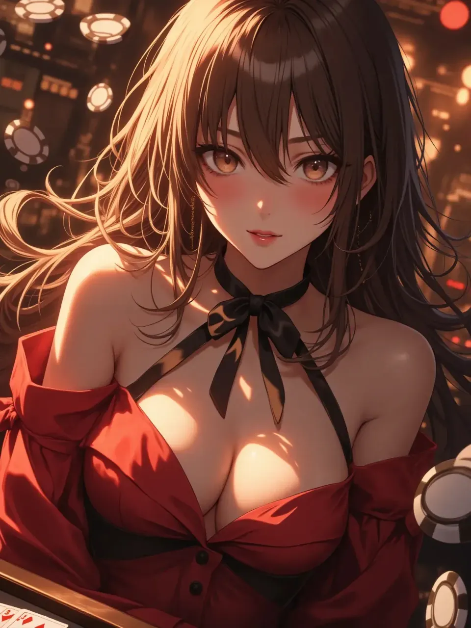 ねｪ〜 勝負のまえに 楽しまない ?💕