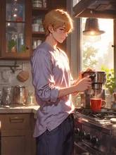 コーヒーメーカー — はるさんのAIイラスト