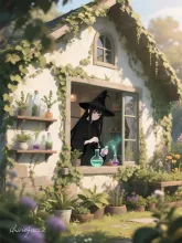 魔女の日課