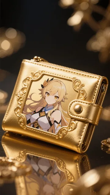 黄金の財布