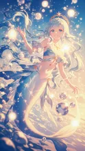 夜空は、ないけど💦人魚です