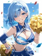 アゲ — チアガールのAIイラスト|SUPPART