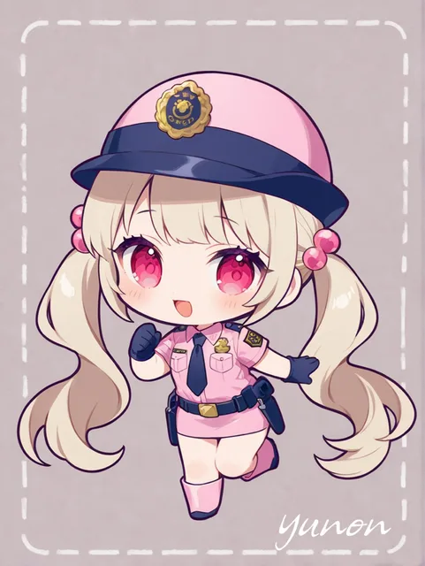 【逮捕しちゃうぞ★】プロンプトあります🙌🏻💓
