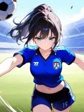 ユニフォーム美少女·ピッチに咲く、勝利の女神 の投稿作品