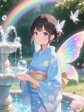 噴水広場のきらめき·初夏チャレンジ の投稿作品