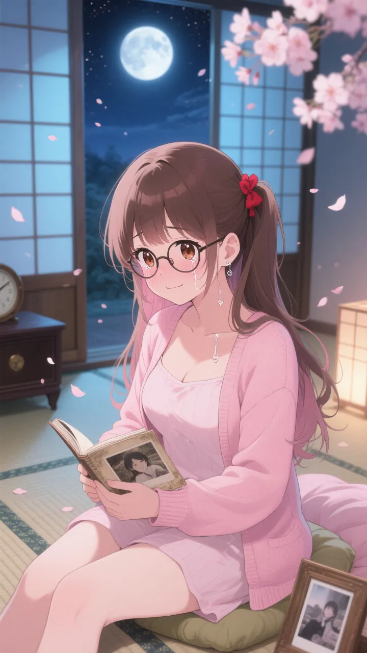お母さんに会いたい夜、菜摘。