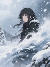 初雪は大寒波