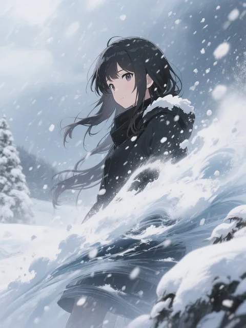 初雪は大寒波