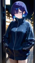 借りた上着·肌寒い夜に の投稿作品