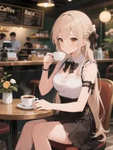 コーヒー二刀流で飲みます笑