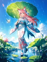 狐の嫁入り