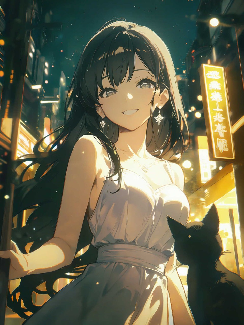 いつもの黒猫と待ち合わせ