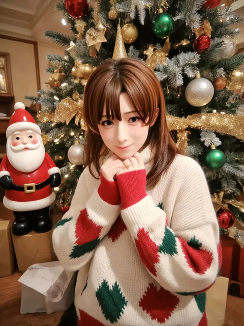 クリスマスコスプレ - 画像生成チャレンジ / 🦍とっさん🦍