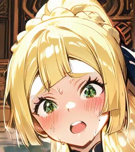 こんな顔のリーリエ初めて