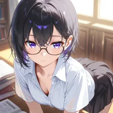 さっきから、ドコを見てるんです？