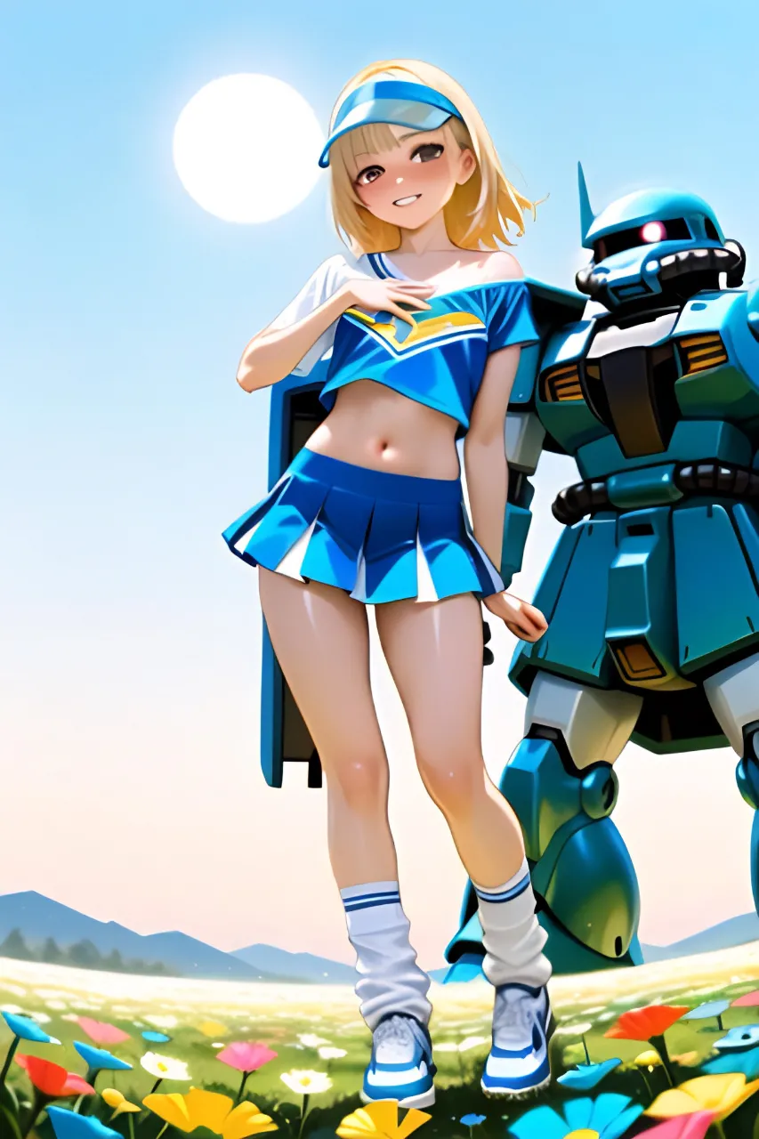 今日を頑張ってる人も、今日は頑張ってない人も、みんなまとめて応援したい、ザクとチアガール！…金