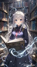 禁書庫の魔導書から魔法が出て来る