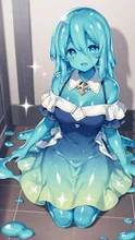 スライムになった女の子