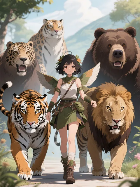 猛獣使いの子