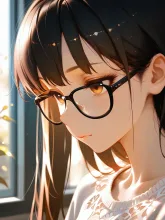 メガネっ子