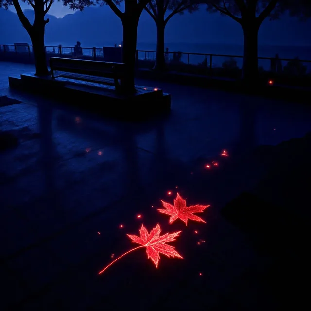 闇夜の公園〜臨海の深夜〜