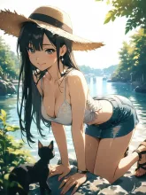 猫と美少女
