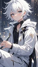 白をメインの服 — 琥珀さんのAIイラスト