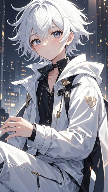 白をメインの服